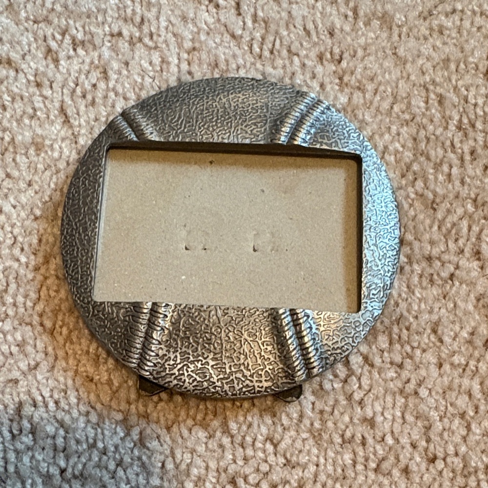 Baseball Silver Picture Frame Small